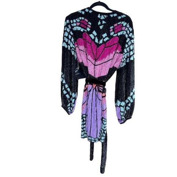 Retrofete Gabrielle Robe in Butterfly - Picture 7 of 11